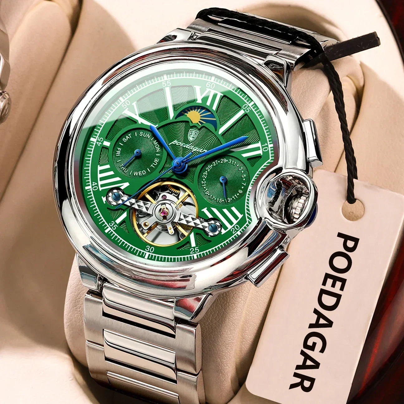 POEDAGAR Royal Automatic Watch