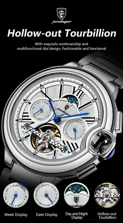 POEDAGAR Royal Automatic Watch