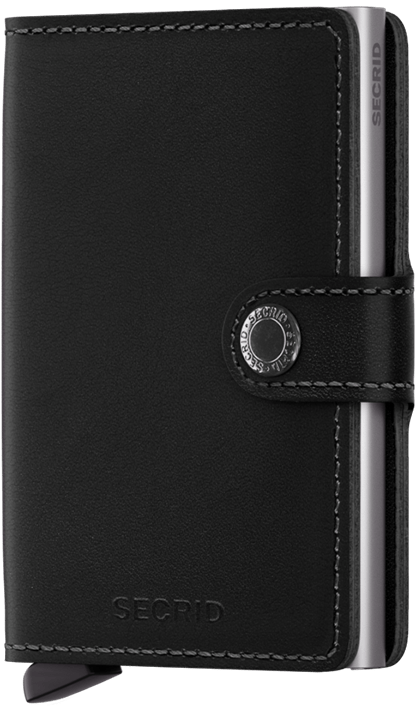 '- RFID Protected Mini Wallet - Original - Black