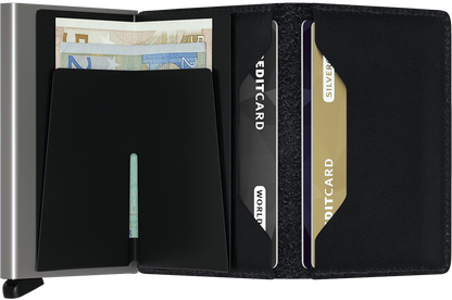 '- RFID Protected Slim Wallet - Original - Black