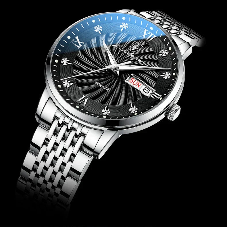 POEDAGAR Royal Day-Date Watch