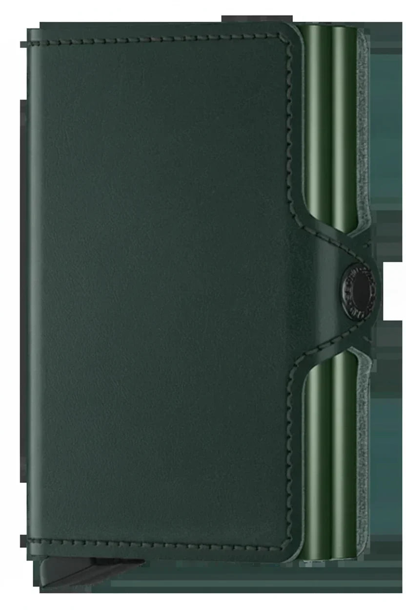 '- RFID Protected Twin Wallet - Original - Green