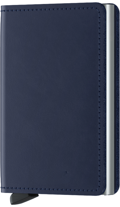 '- RFID Protected Slim Wallet - Original - Navy