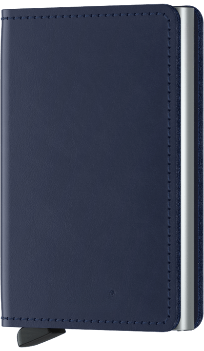 '- RFID Protected Slim Wallet - Original - Navy