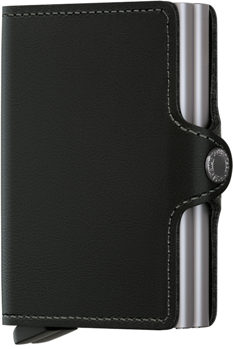 '- RFID Protected Twin Wallet - Original - Black